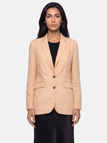 ME+EM Peach Single Breasted Blazer