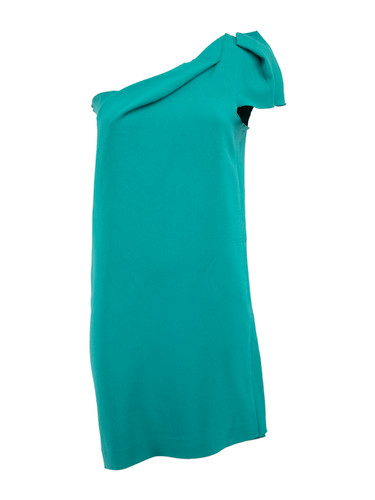 Roland Mouret Asymmetric One Shoulder Mini Dress