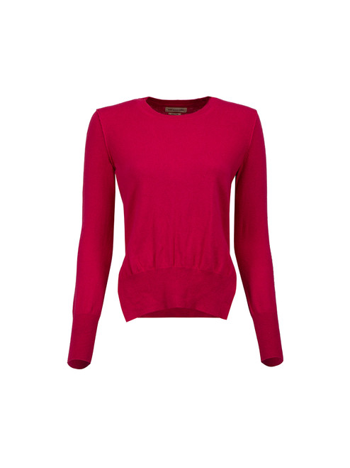 Isabel Marant Isabel Marant Étoile Pink Cotton Knit Long Sleeve Sweater