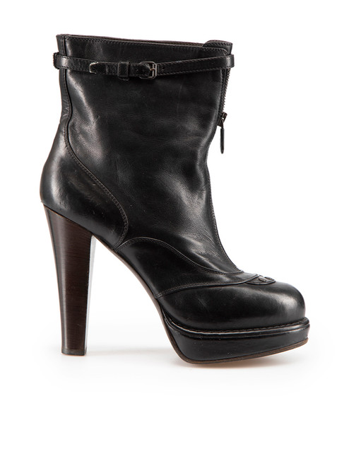 Bottega Veneta Black Leather Stud Boots