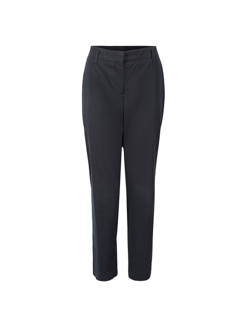 Prada Navy Slim Fit Cropped Trousers