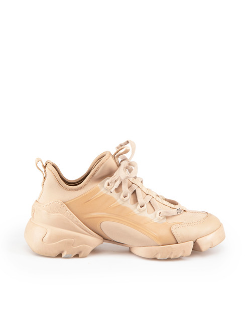 Dior Beige Chunky Sole D Connect Trainers