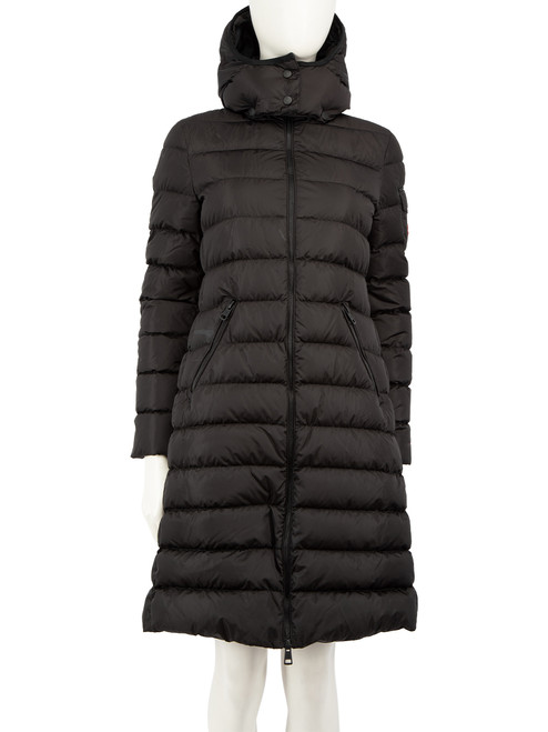 Moncler Black Lemenez Quilted Puffer Down Coat