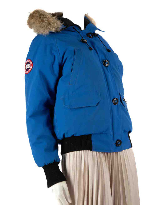 Canada Goose Blue Hooded Chilliwack Jacket