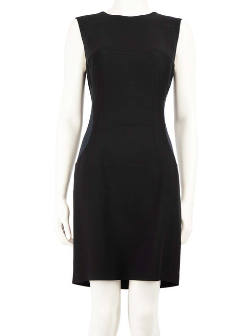 Alexander McQueen Black Panelled Mini Dress