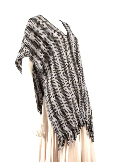 Missoni Striped Knit Thin Poncho