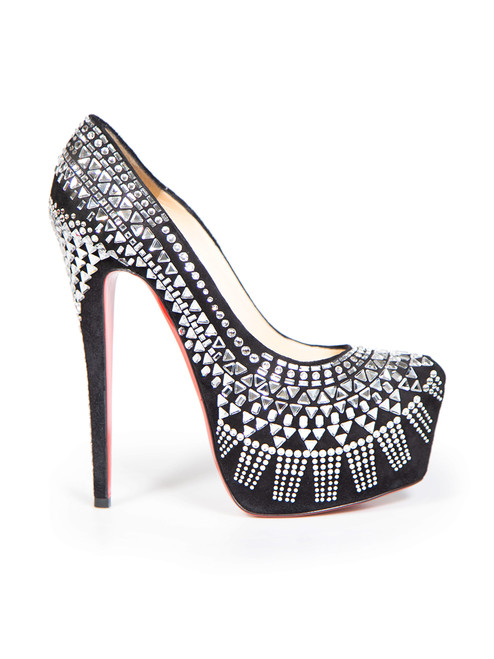 Christian Louboutin Crystal Decora Strass Pumps