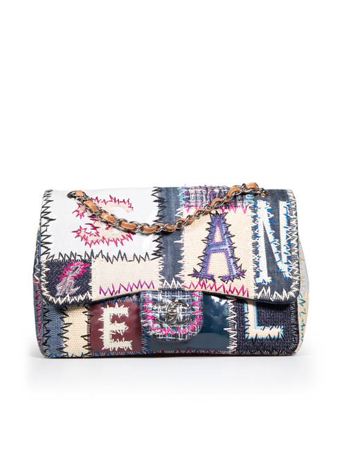 Chanel 2012 Limited Edition Patchwork Jumbo Flap