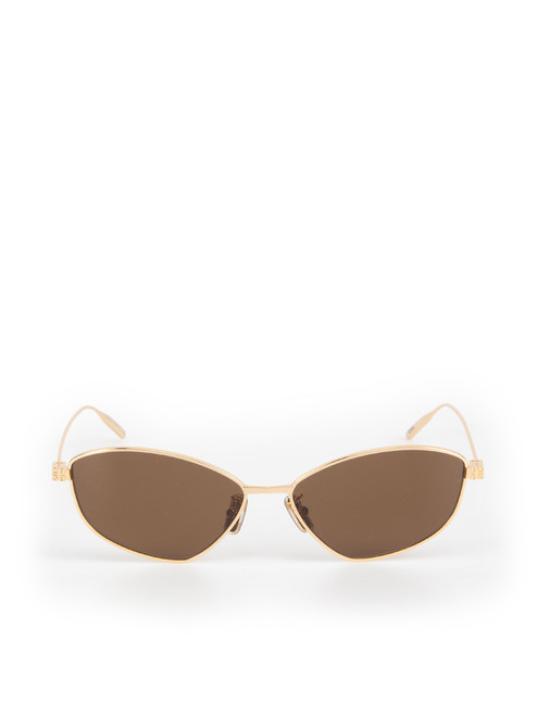 Givenchy Gold GV Speed Cat Eye Sunglasses