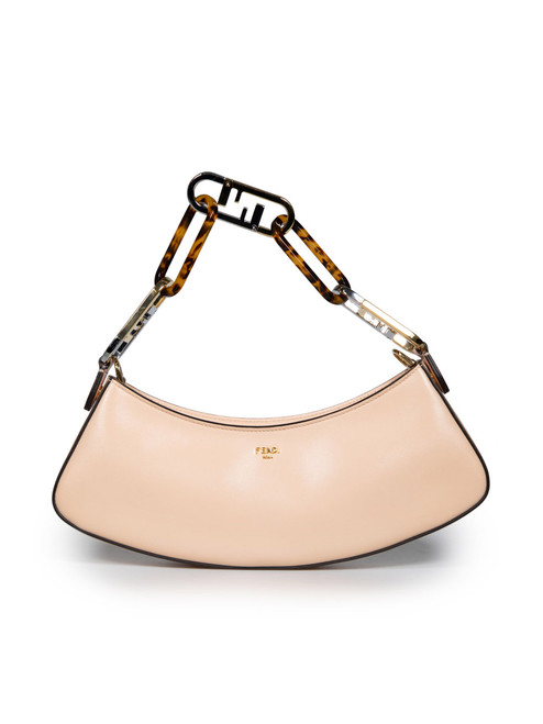 Fendi Pink Calfskin O’Lock Swing Shoulder Bag