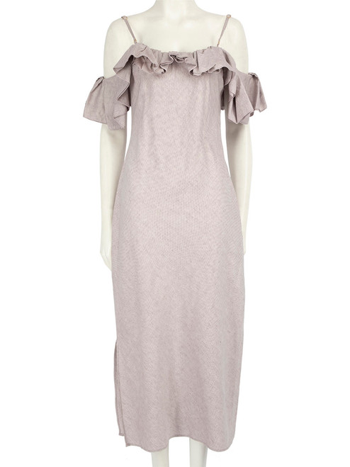 Jacquemus Purple La Robe Pampelonne Dress