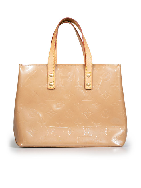 Louis Vuitton 2005 Beige Patent Monogram Handbag