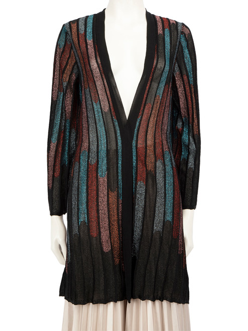 Missoni M Missoni Metallic Knit Cardigan