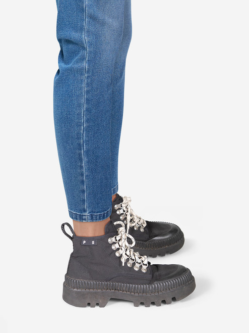 Proenza Schouler Black High Top Chunky Trainers