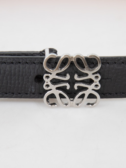 Loewe Black Anagram Buckle Belt