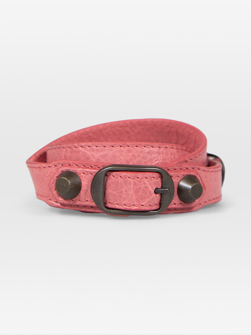 Balenciaga Pink Arena Giant Triple Tour Bracelet