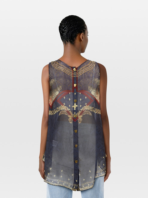 Camilla Crystal Embellished Tank Top