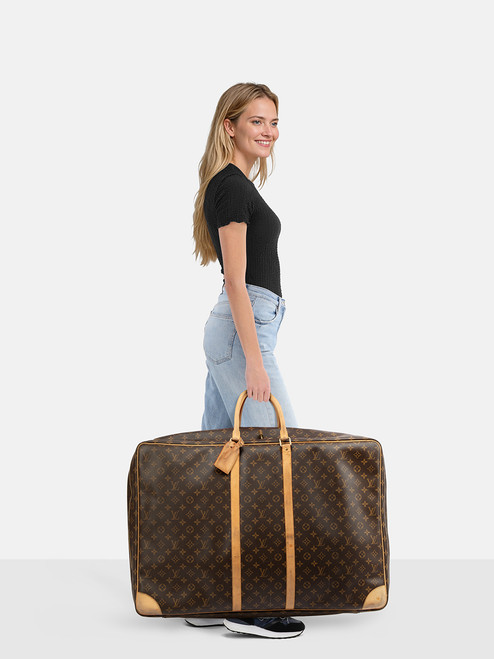 Louis Vuitton 2006 Brown Monogram Sirius 70 Travel Bag Louis Vuitton 2006 Brown Monogram Sirius 70 Travel Bag
