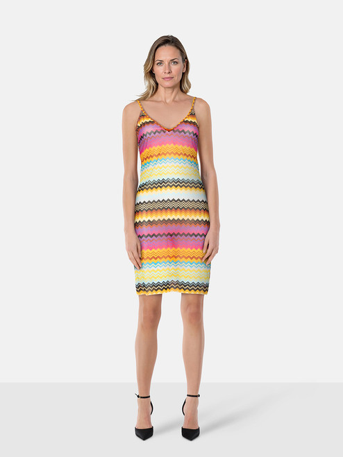 Missoni Sheer Zigzag Slip Dress Missoni Sheer Zigzag Slip Dress
