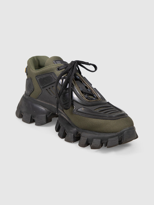 Prada Green & Black Cloudbust Thunder Trainers