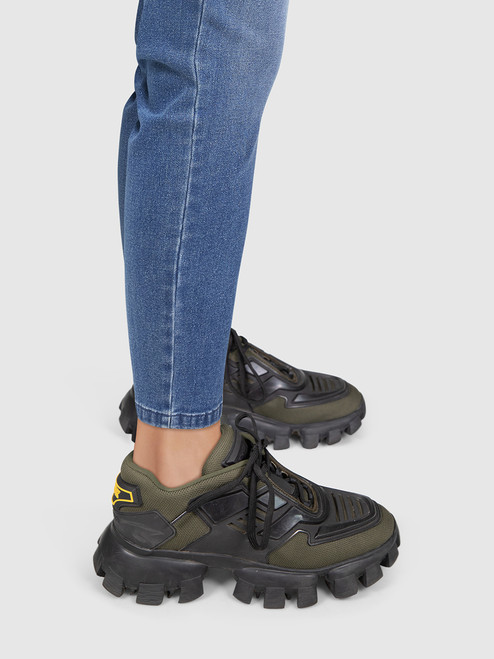 Prada Green & Black Cloudbust Thunder Trainers