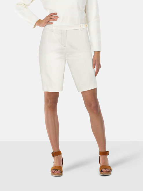 Loro Piana White Bermuda Shorts
