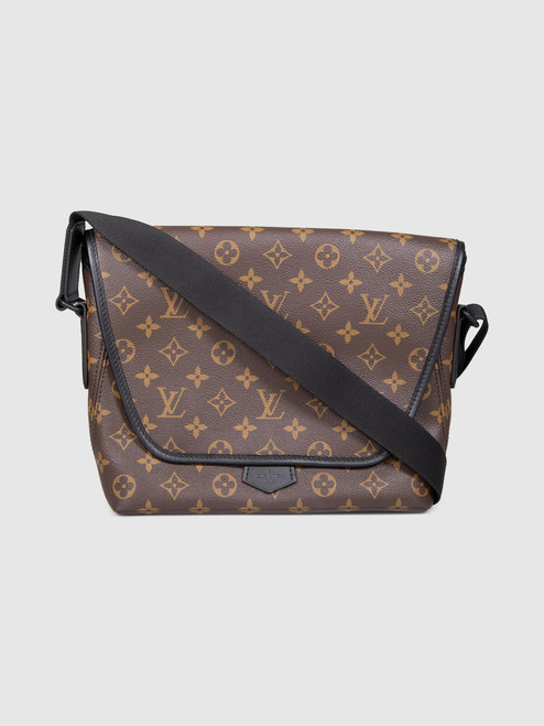 Louis Vuitton 2020 Brown Macassar Magnetic Messenger Bag