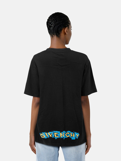 Givenchy Black Love Me Graphic Print T-Shirt