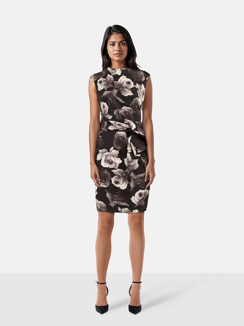 Lanvin Floral Knee Length Sleeveless Dress