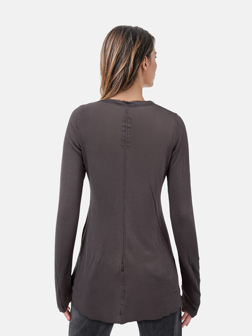 Rick Owens Plum Long Sleeve Top Rick Owens Plum Long Sleeve Top