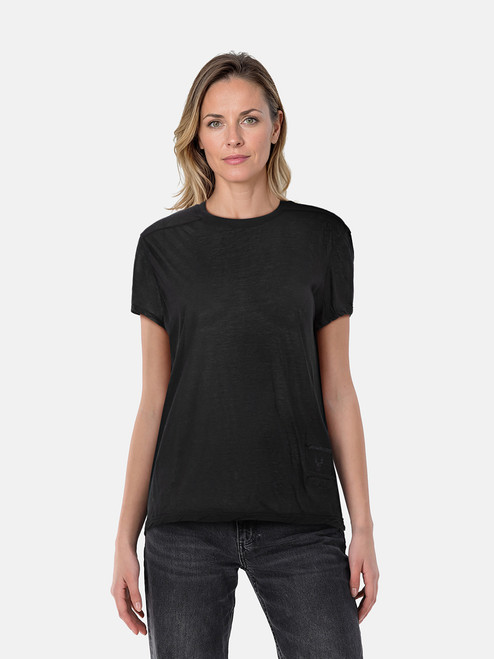 Rick Owens DRKSHDW Navy Short Sleeve T-Shirt