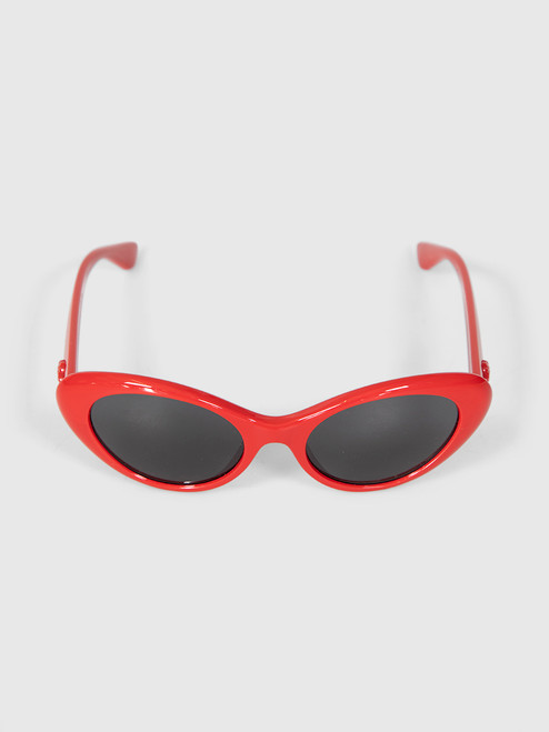 Versace Red Cat Eye Sunglasses