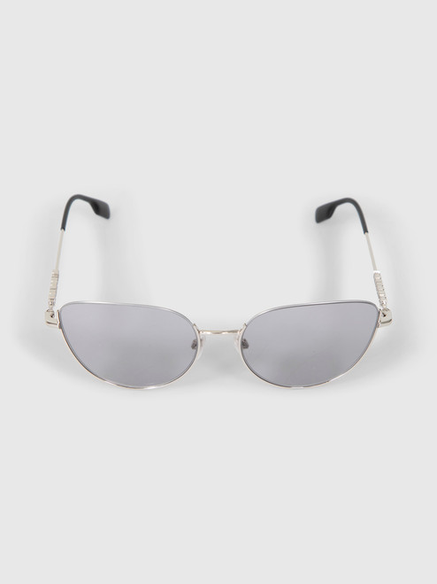 Burberry Silver Metal Harper Sunglasses