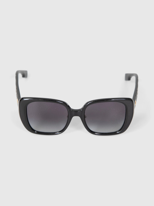 Burberry Black Helena Square Sunglasses