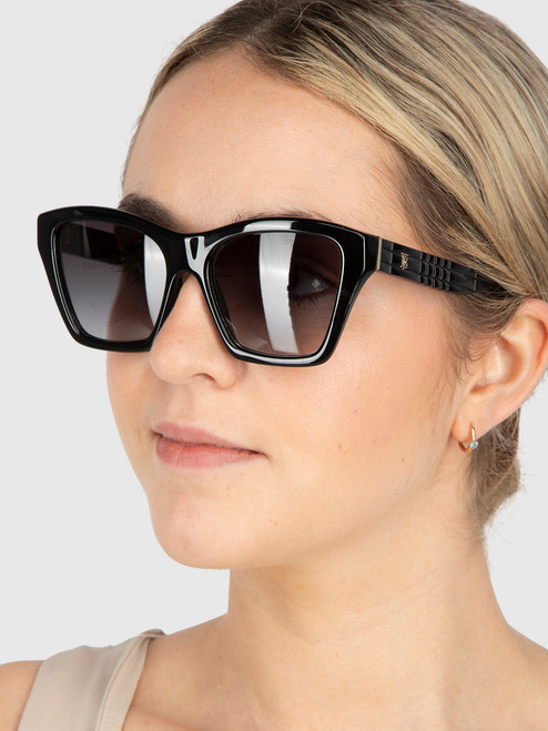 Burberry Black Arden Gradient Sunglasses