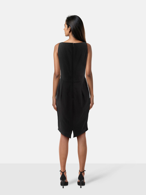 Stella McCartney Teal & Black Panelled Dress