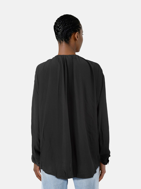 Tom Ford Black Round Neck Top Tom Ford Black Round Neck Top
