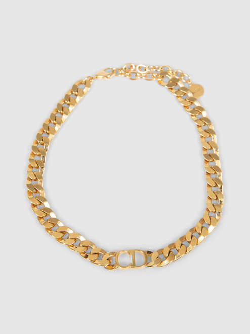 Dior Gold Danseuse Étoile Chainlink Choker Dior Gold Danseuse Étoile Chainlink Choker
