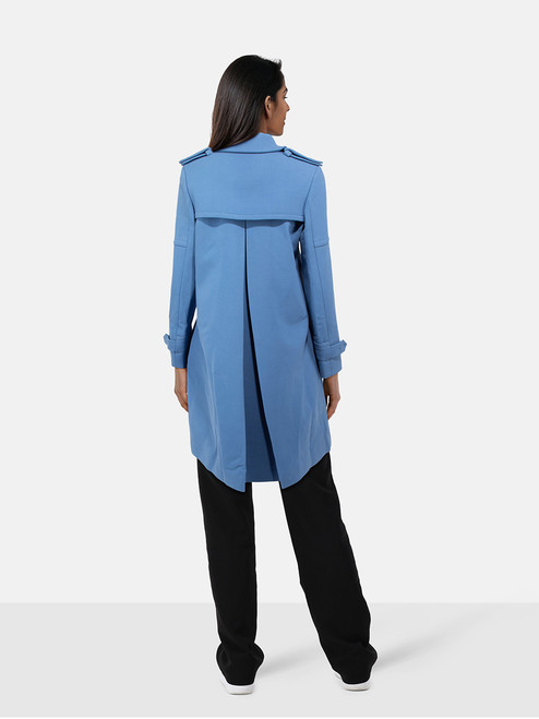 Pringle of Scotland Light Blue Long Coat Pringle of Scotland Light Blue Long Coat