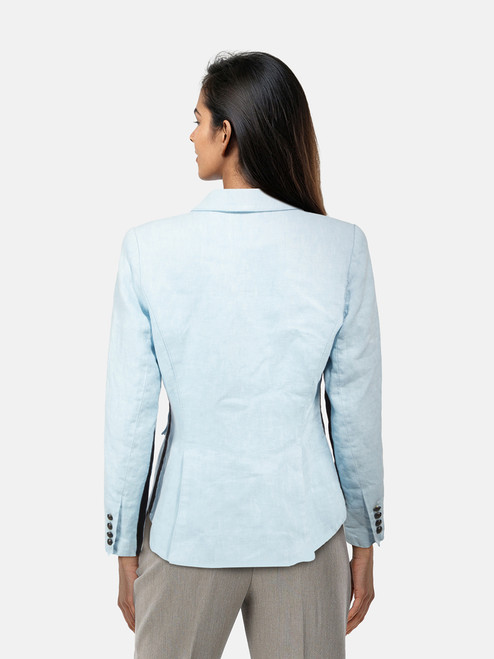 Smythe Blue Single Breasted Blazer Smythe Blue Single Breasted Blazer