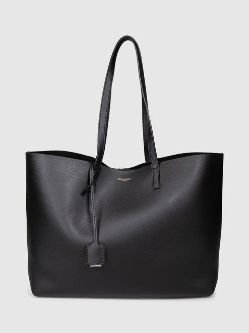 Saint Laurent Black Leather Shopper Tote Bag Saint Laurent Black Leather Shopper Tote Bag