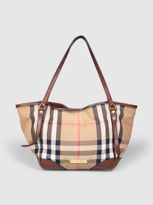 Burberry Nova Check Canterbury Tote Bag Burberry Nova Check Canterbury Tote Bag
