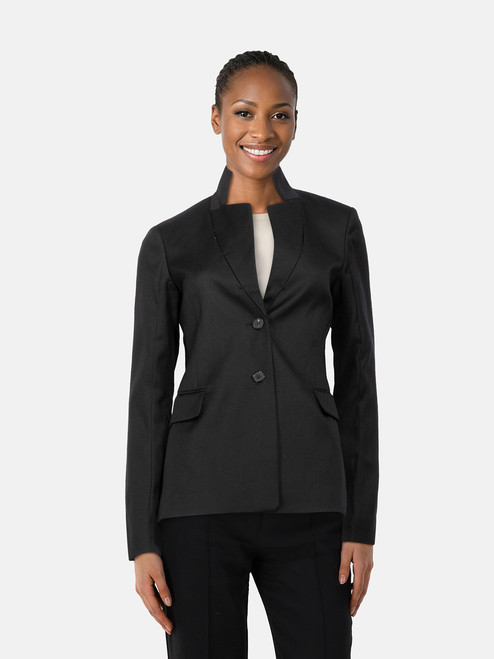 Tom Ford Black Fitted Single Breast Blazer Tom Ford Black Fitted Single Breast Blazer