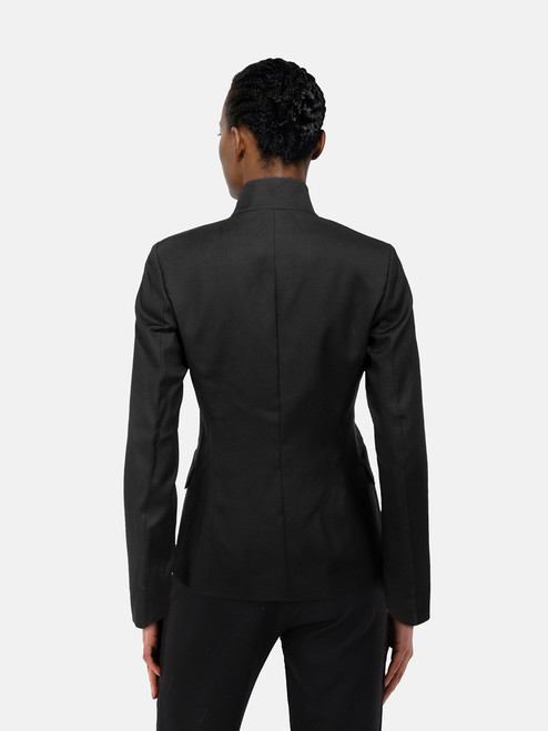 Tom Ford Black Fitted Single Breast Blazer Tom Ford Black Fitted Single Breast Blazer