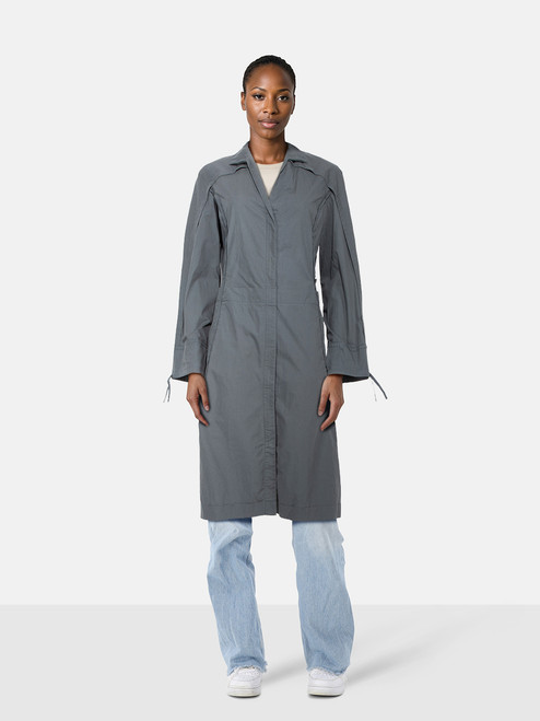 Brioni Grey Long Zipped Coat Brioni Grey Long Zipped Coat