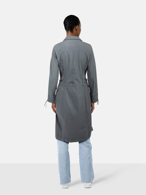 Brioni Grey Long Zipped Coat Brioni Grey Long Zipped Coat