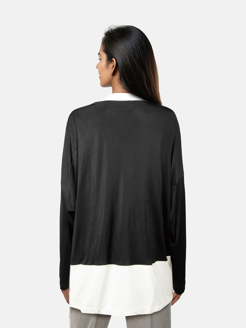 Tom Ford Black V-Neck Long Sleeve Top Tom Ford Black V-Neck Long Sleeve Top