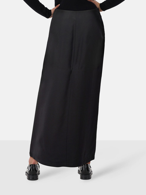 Tom Ford Black Midi Side Slit Skirt Tom Ford Black Midi Side Slit Skirt