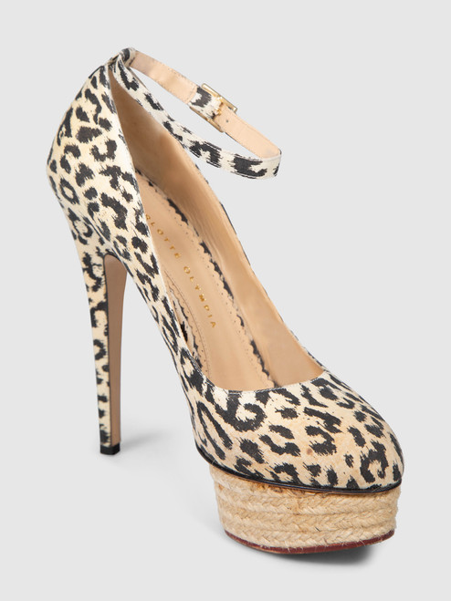 Charlotte Olympia Leopard Print Platform Heels Charlotte Olympia Leopard Print Platform Heels
