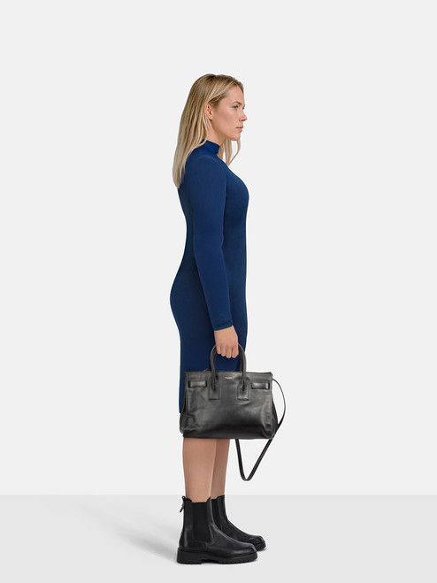 Saint Laurent Black Sac De Jour Leather Handbag Saint Laurent Black Sac De Jour Leather Handbag